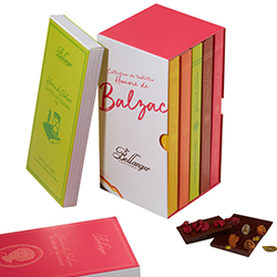 CHOCOLATERIE BELLANGER - Coffret de tablettes Balzac