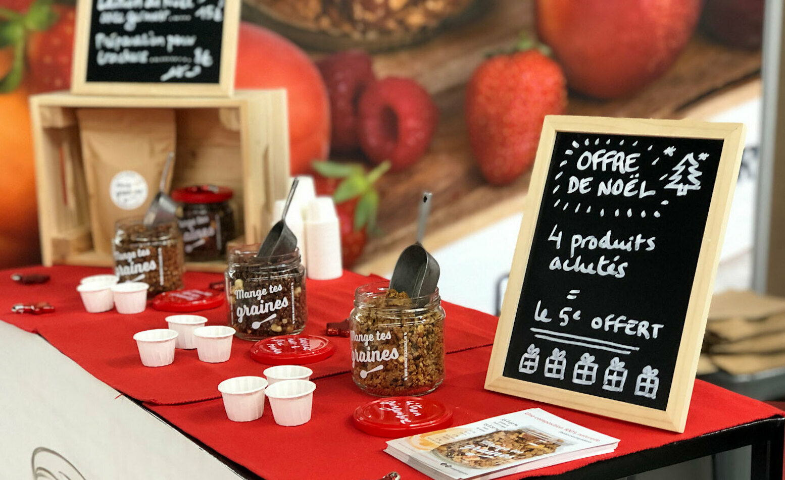 Stand exposant Mange tes graines