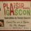 Portrait d’exposant – Plaisir Gascon