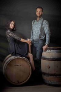 Portrait d’exposant – Champagne Konrat couple