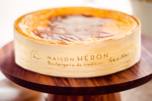 Boulangerie Maison Héron père et filles flan